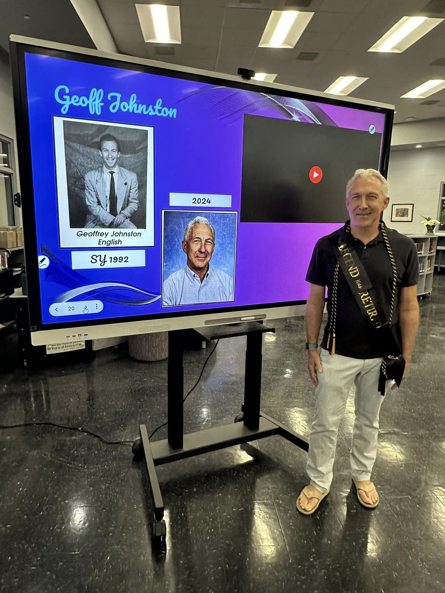 Geoff Johnston Obituary